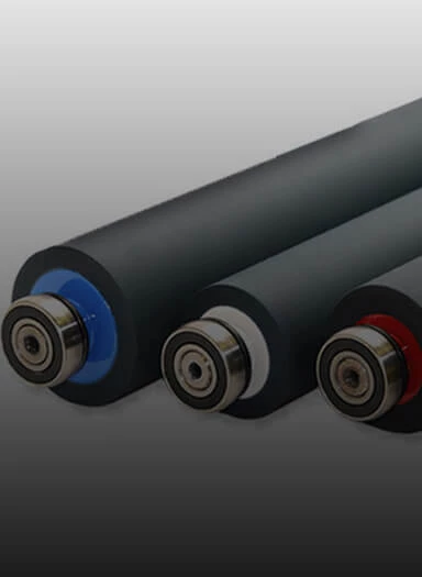 Fabricated Industrial Rubber Rollers